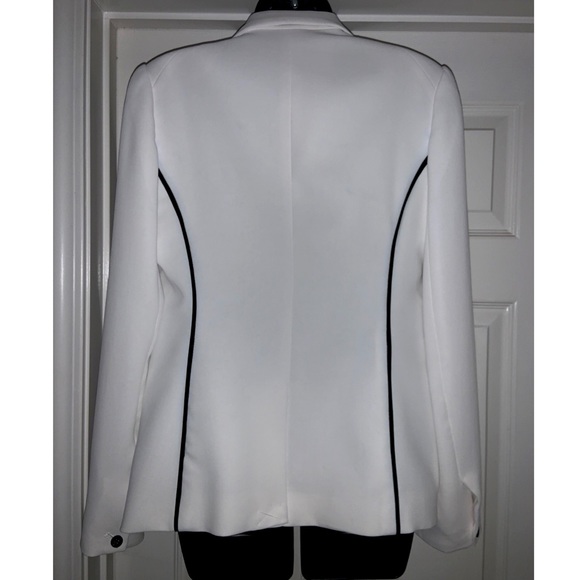 1.STATE ‼️ SALE‼️ Contrast Stripe Textured Crepe Blazer—NWOT - Picture 10 of 13